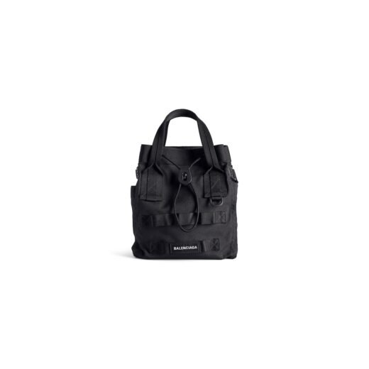 Balenciaga Sac Cabas Army Petit pour Homme en Noir