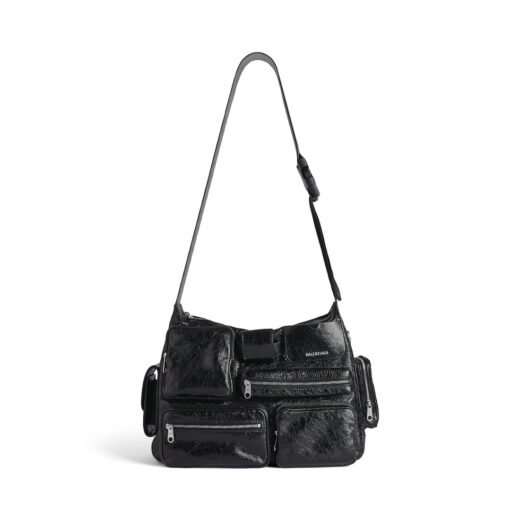 Balenciaga Sac Messenger Superbusy en Noir – 785297210C81000