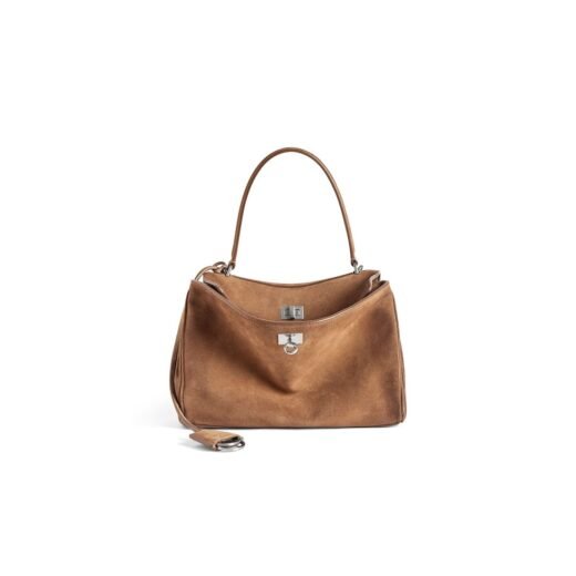 Balenciaga Sac À Main Rodeo Petit pour Femme en Camel