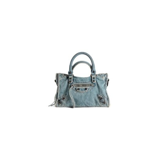 Balenciaga Sac Le City Petit pour Femme en Bleu