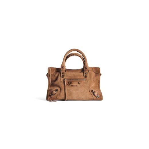 Balenciaga Sac Le City Petit pour Femme en Camel