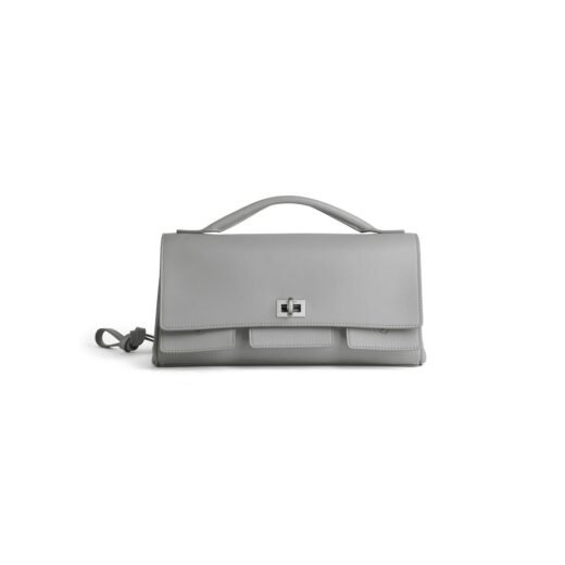 Balenciaga Pochette À Bandoulière Bel Air Petit pour Femme en Gris Nuage