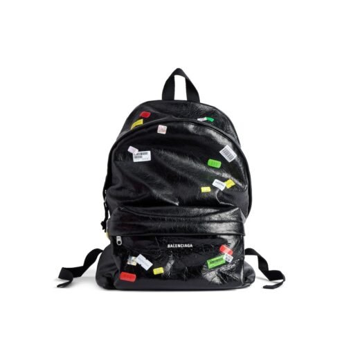 Balenciaga Sac À Dos Explorer pour Homme en Noir/multicolore