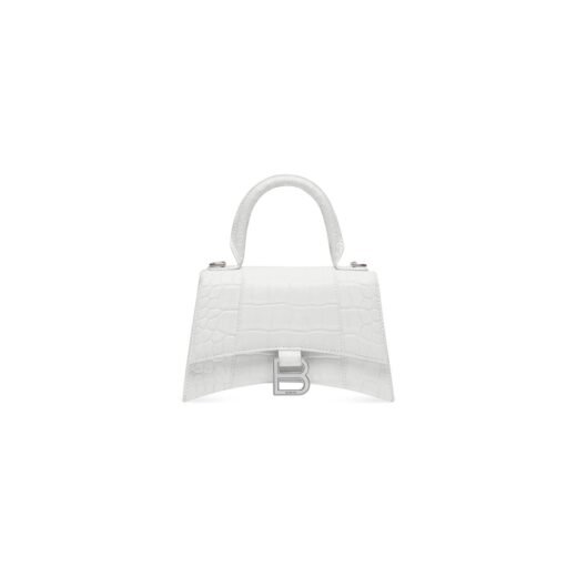 Balenciaga Sac À Main Hourglass Xs pour Femme en Blanc