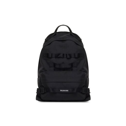 Balenciaga Sac À Dos Multicarry Army Moyen pour Homme en Noir