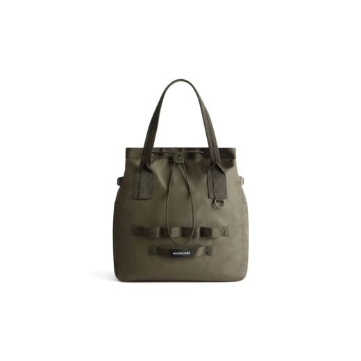 Balenciaga Sac Cabas Army Moyen pour Homme en Vert Foncé
