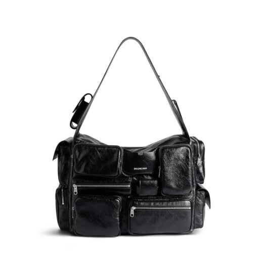 Balenciaga Sac Sling Superbusy Grand en Noir