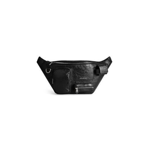 Balenciaga Sac Ceinture Superbusy en Noir