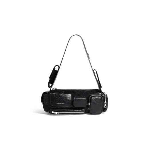 Balenciaga Sac Sling Superbusy Xs en Noir