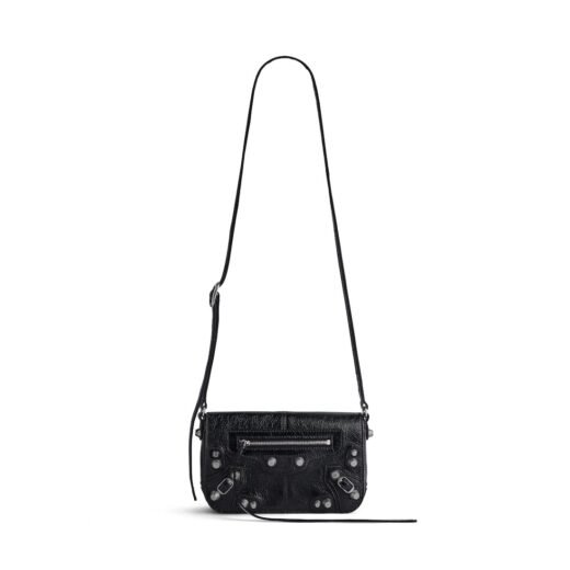 Balenciaga Sac À Rabat Le Cagole Mini pour Homme en Noir