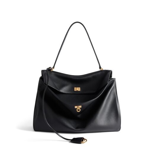 Balenciaga Sac À Main Rodeo Grand pour Femme en Noir