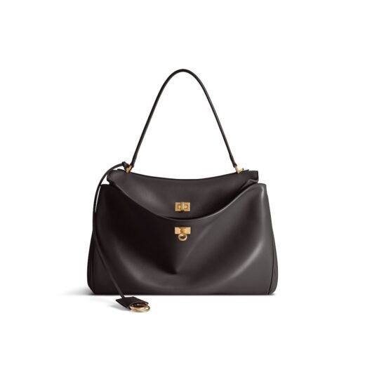 Balenciaga Sac À Main Rodeo Moyen pour Femme en Espresso