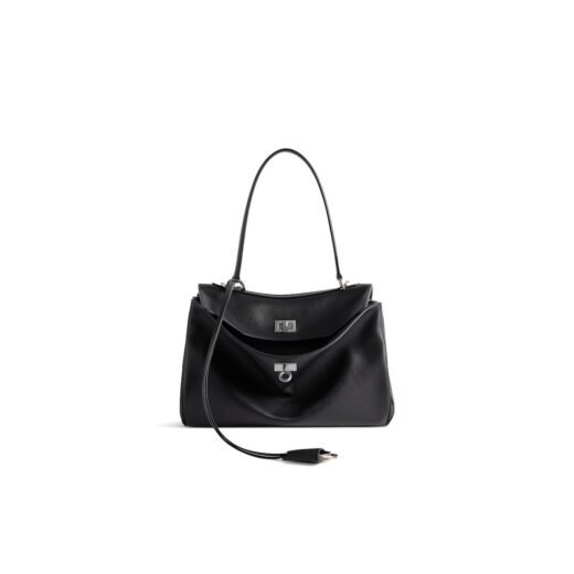 Balenciaga Sac À Main Rodeo Petit en Noir – 7897792AA4U1000