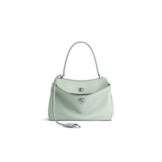 Balenciaga Sac À Main Rodeo Petit pour Femme en Vert Minéral