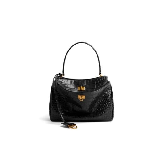 Balenciaga Sac À Main Rodeo Petit pour Femme en Noir