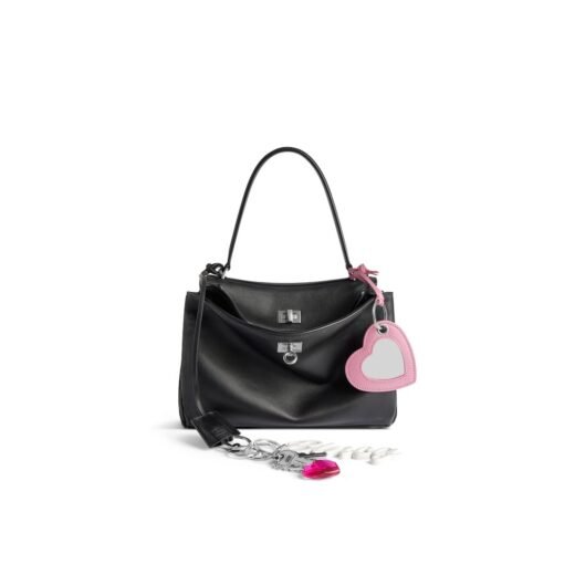 Balenciaga Sac À Main Rodeo Petit Avec Un Charm pour Femme en Noir