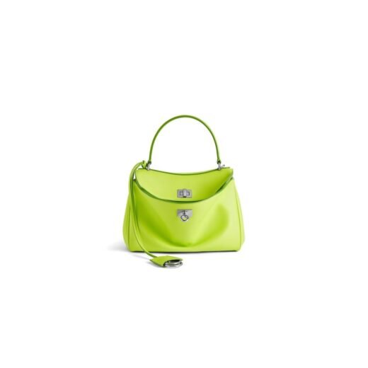 Balenciaga Sac À Main Rodeo Mini en Vert Pomme