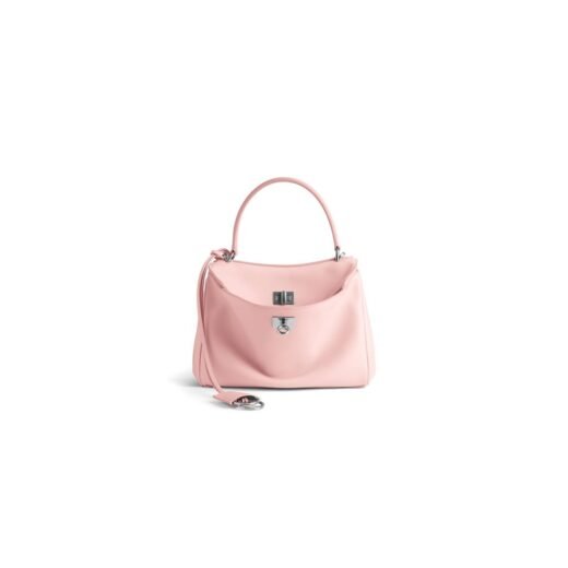 Balenciaga Sac À Main Rodeo Mini pour Femme en Rose Suédé
