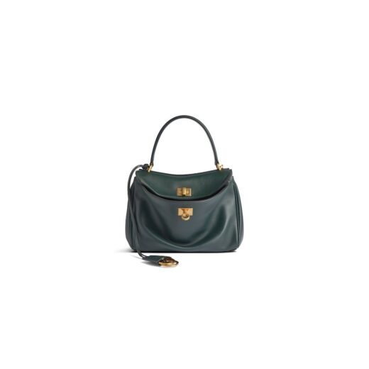 Balenciaga Sac À Main Rodeo Mini pour Femme en Vert Sapin