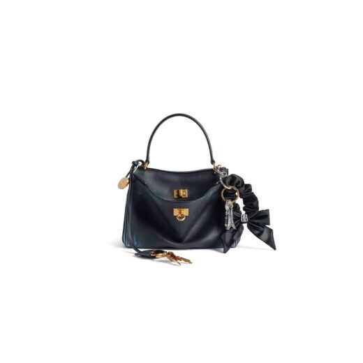 Balenciaga Sac À Main Rodeo Mini Avec Charms pour Femme en Bleu Marine