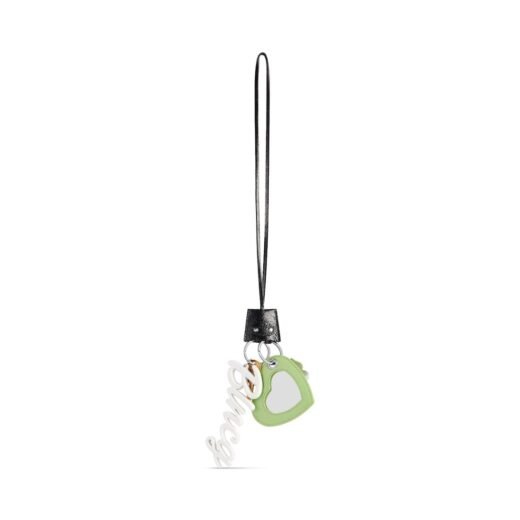 Balenciaga Charm Le City Heart en Noir/vert