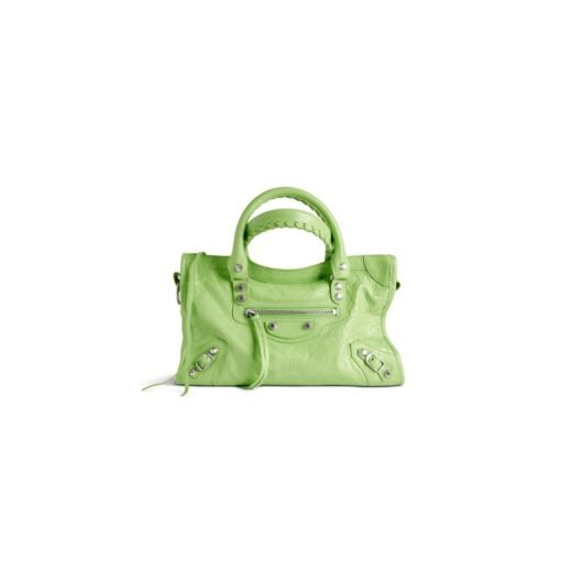 Balenciaga Sac Le City Petit pour Femme en Vert
