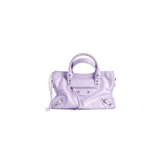 Balenciaga Sac Le City Petit pour Femme en Violet Clair