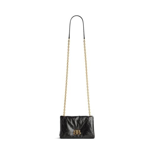 Balenciaga Sac Monaco Nano pour Femme en Noir