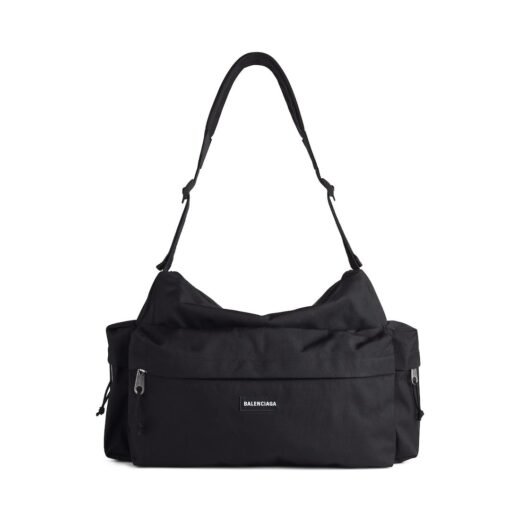 Balenciaga Sac De Voyage Explorer À Poches Multiples Moyen pour Homme en Noir