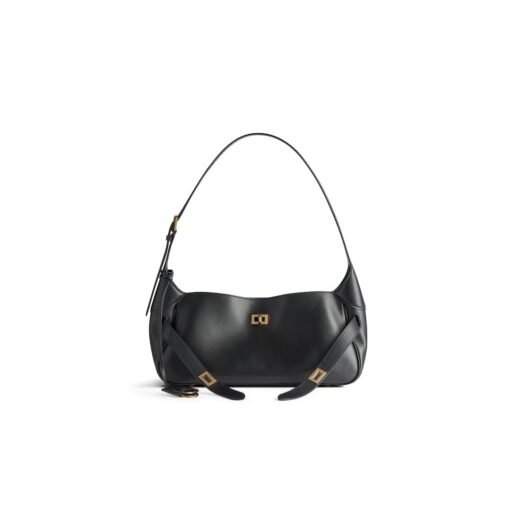 Balenciaga Sac Porté Épaule Bel Air Petit en Noir