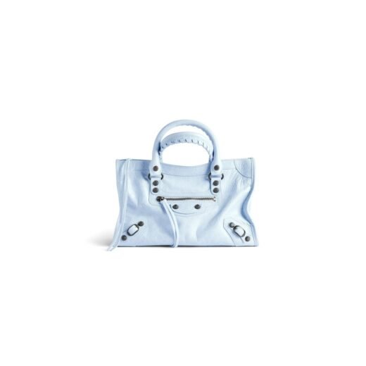 Balenciaga Sac Le City Petit pour Femme en Bleu Nuage
