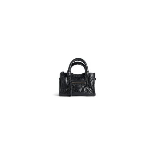Balenciaga Sac Le City Nano en Noir