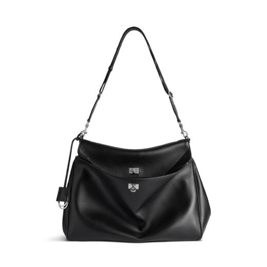 Balenciaga Sac Messenger Rodeo pour Homme en Noir