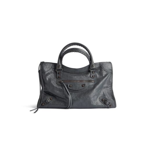 Balenciaga Sac Le City Moyen en Roche Volcanique