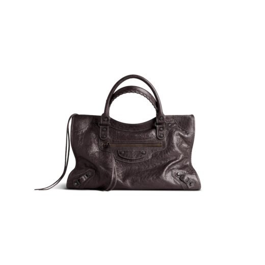 Balenciaga Sac Le City Moyen en Espresso