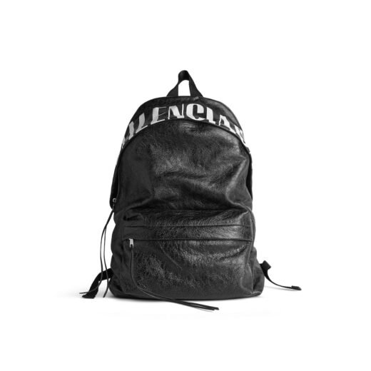 Balenciaga Sac À Dos Editor en Noir / blanc – 8272062ABVX1090