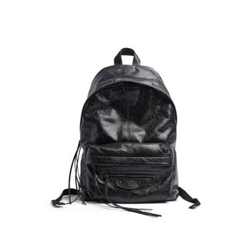 Balenciaga Sac À Dos Le City pour Homme en Noir
