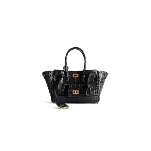 Balenciaga Sac Carry All Bel Air Mini pour Femme en Noir