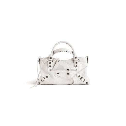 Balenciaga Sac Le City First en Blanc