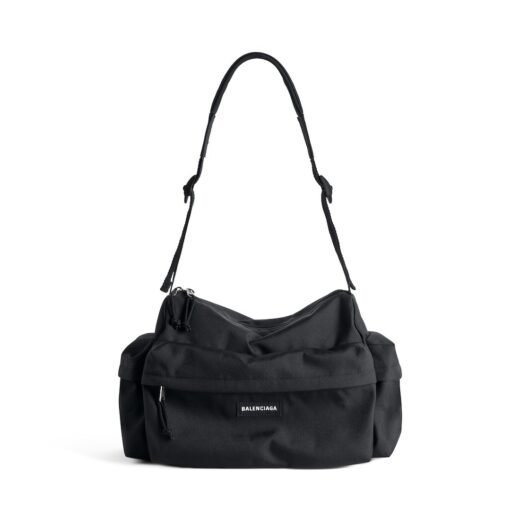 Balenciaga Sac De Voyage Explorer À Poches Multiples Petit pour Homme en Noir