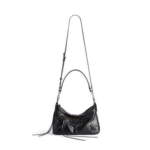 Balenciaga Le City Moto Petit pour Homme en Noir