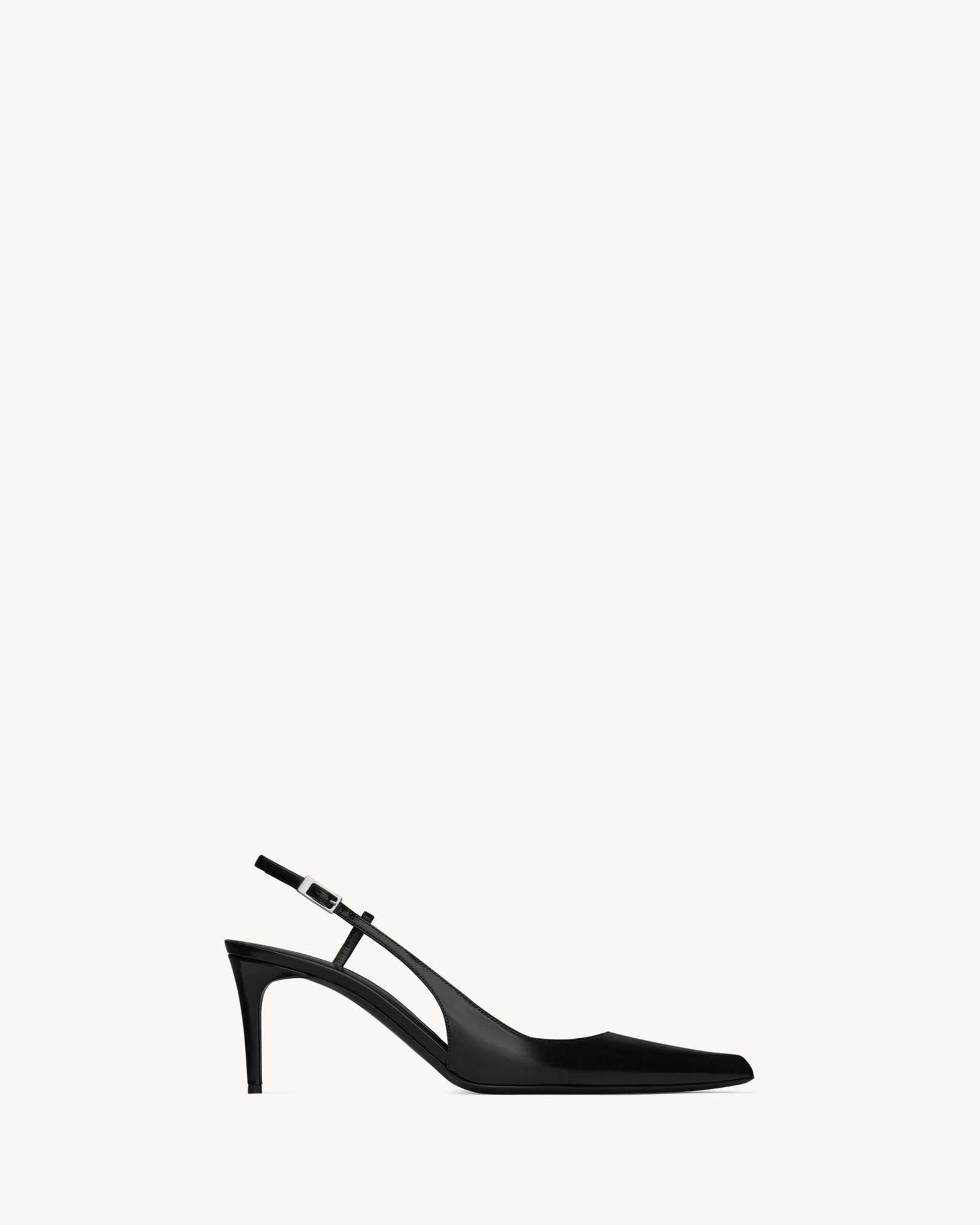 Saint Laurent VENDOME slingbacks en cuir glacé
