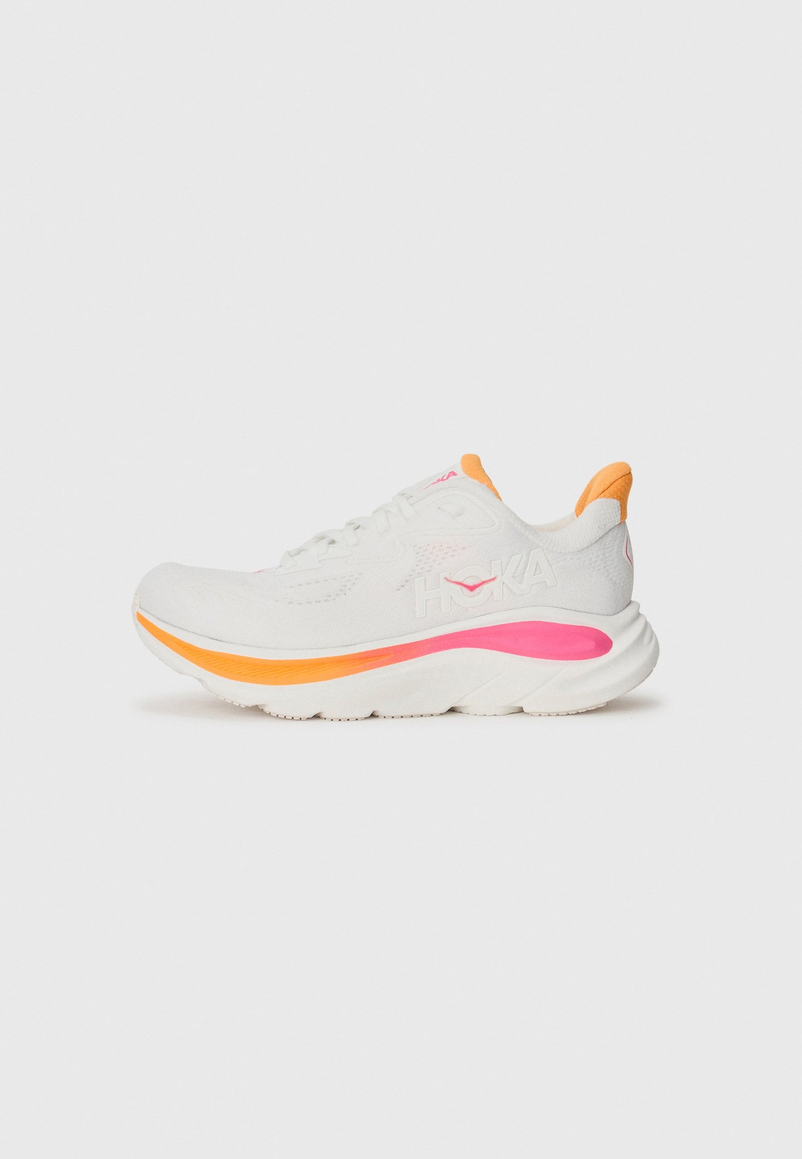CLIFTON 10 - Chaussures de running sur route - white/electric rose
