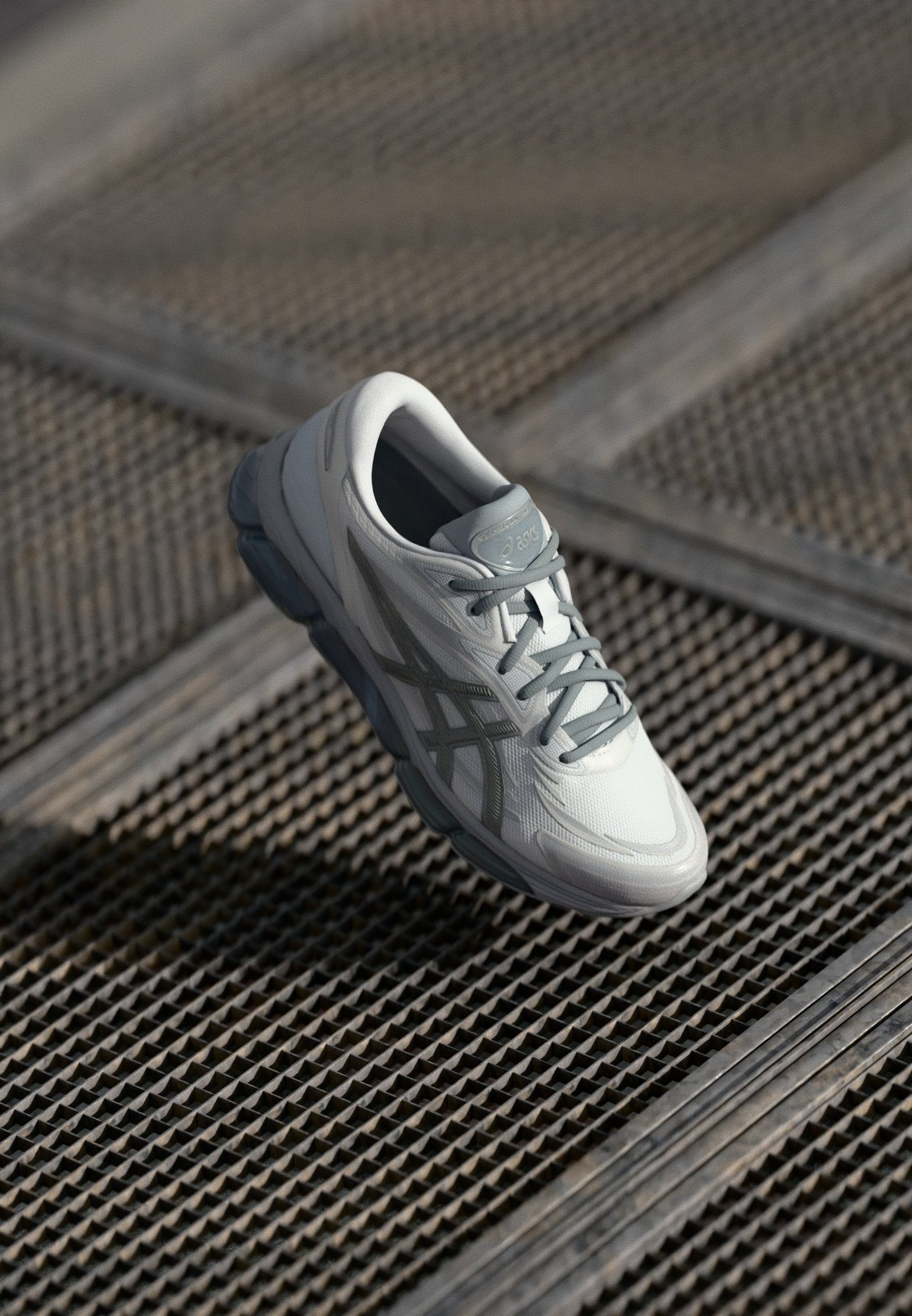 GEL QUANTUM 360 VIII UNISEX - Baskets basses - white/gravel