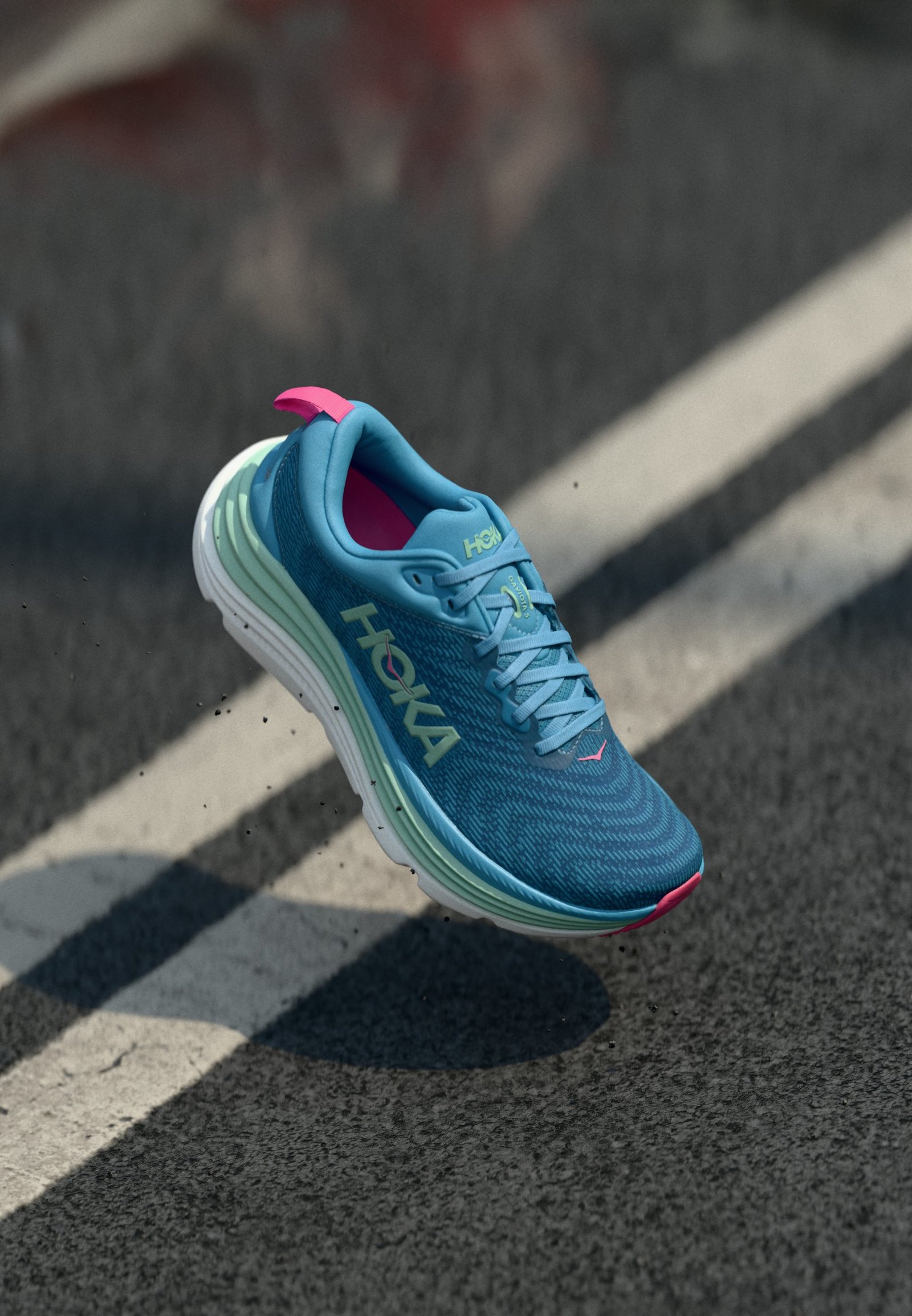 GAVIOTA 5 - Chaussures de running sur route - alpine blue/jadeite