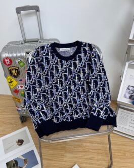 Pull Dior Homme – Monogram Bleu Marine