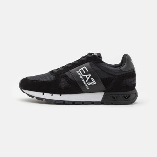 EA7 Emporio Armani UNISEX - Baskets basses - black/white