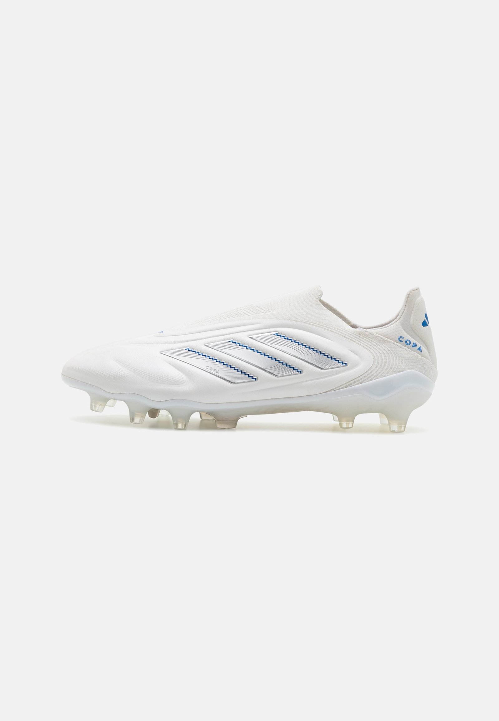 COPA PURE 3 ELITE LACELESS FIRM GROUND - Chaussures de football pour terrain sec - footwear white/silver metallic/bright royal