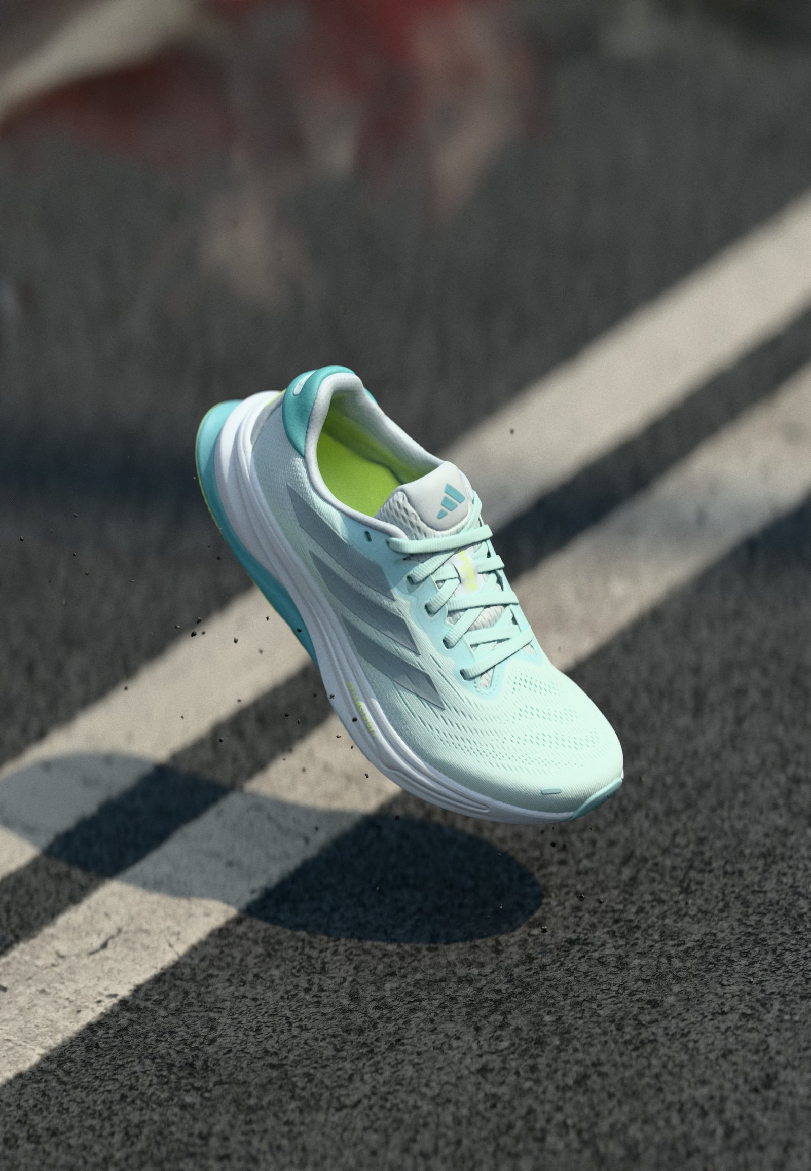 SUPERNOVA SOLUTION 2 - Chaussures de running sur route - halo mint/magic grey met/mint ton