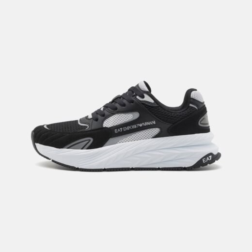 EA7 Emporio Armani CRUSHER SONIC MIX UNISEX - Baskets basses - black/antartica/silver